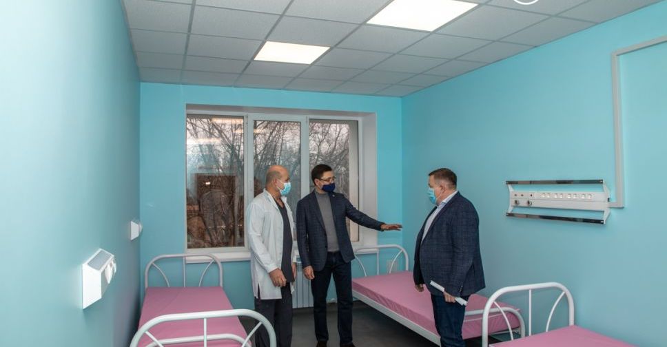 В Мариуполе завершили ремонт отделения сосудистой хирургии