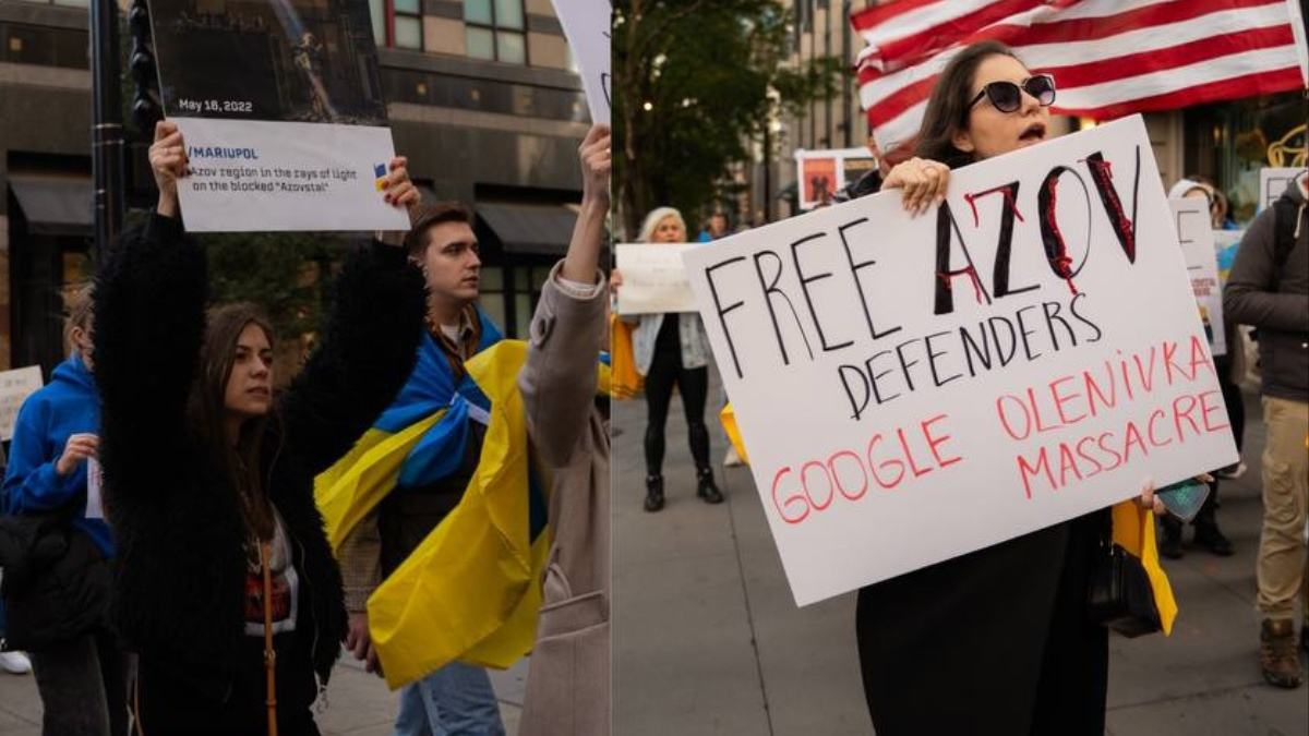 Звільнити захисників Азовсталі: в Європі та США відбулися акції на підтримку полонених воїнів