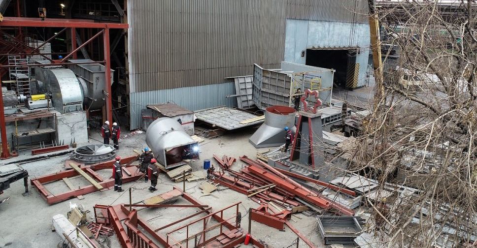 ММК им. Ильича продолжает реконструкцию газоочистного оборудования миксерного отделения(ФОТО) 