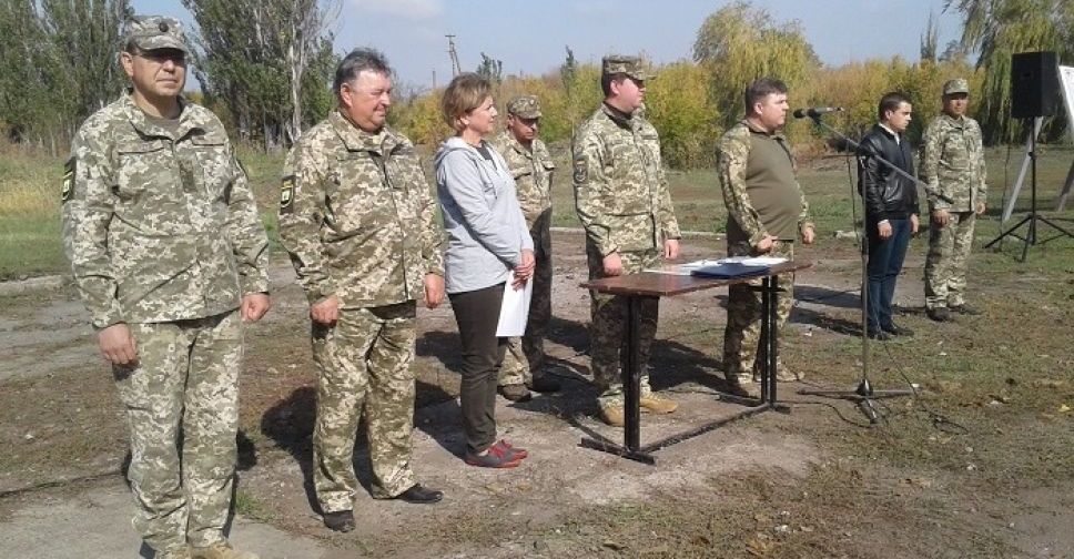На полигоне в Мариуполе собрались резервисты и военнообязанные (ФОТО)