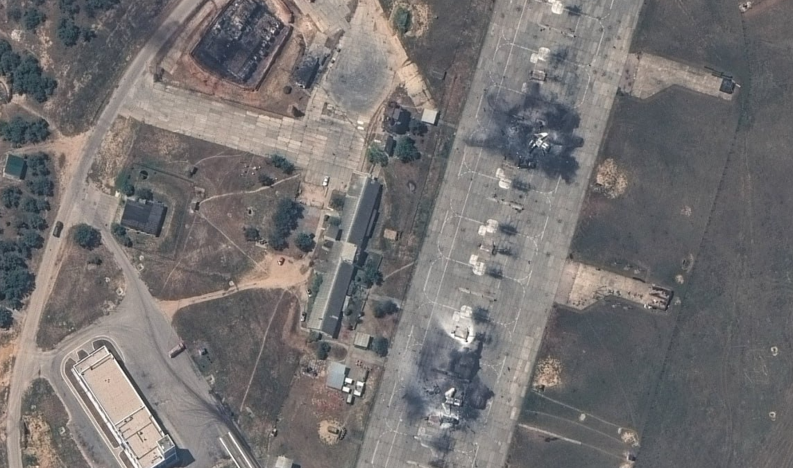 ЗСУ знищили три літаки та один пошкодили в Криму