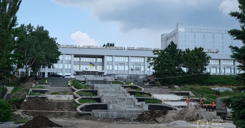 Каскадный фонтан в парке Гурова в Мариуполе станет крупнейшим в Украине