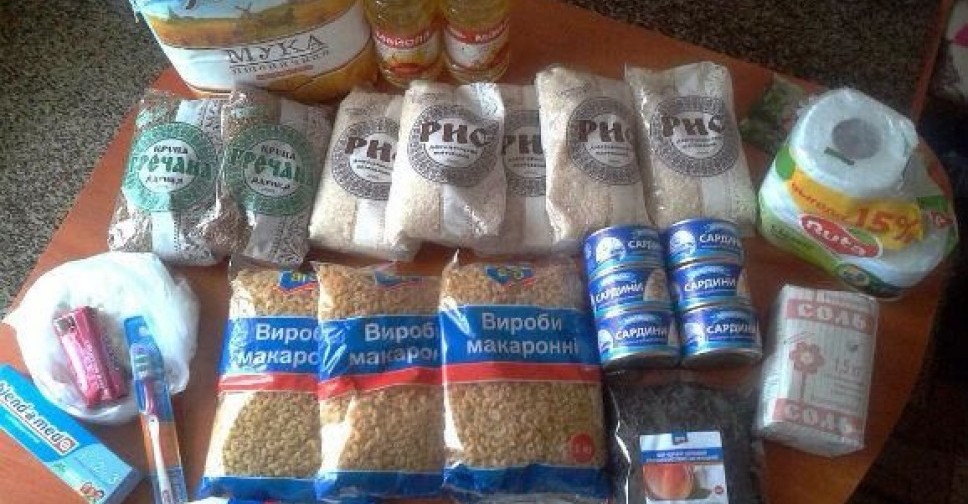 Красный Крест отправил 226 тонн продуктов для жителей оккупированной части Донбасса