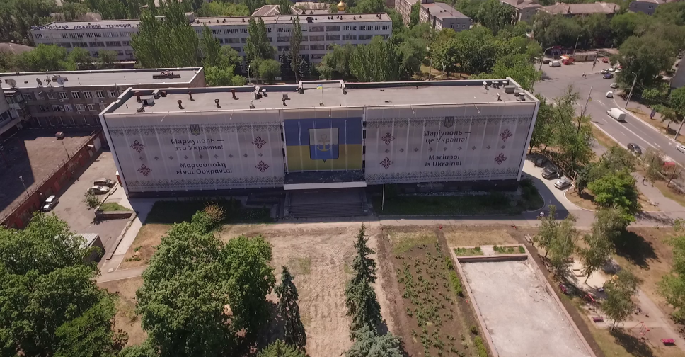 2014 год: горсовет пал, Мариуполь выстоял. В Сети появилось видео 360° по коридорам сгоревшей мэрии