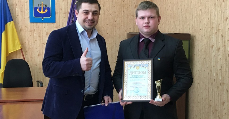 В Мариуполе наградили «Лучшего спортсмена месяца» 