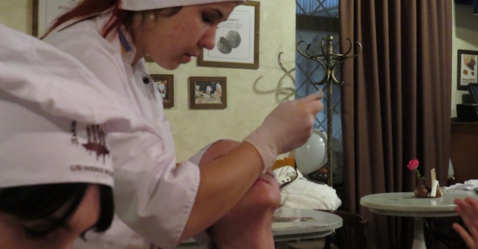 Мариупольские школьники подверглись сладкой «экзекуции» во Львове (ФОТО)