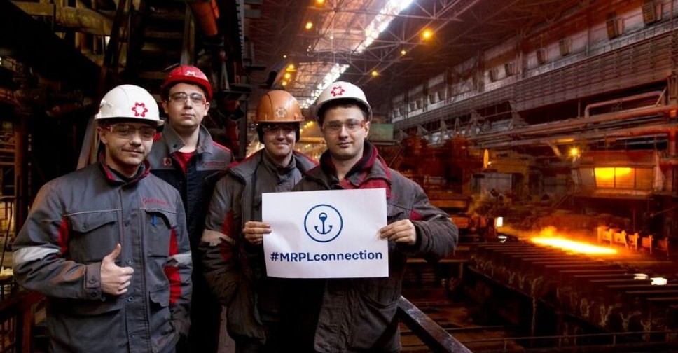 Металлурги Мариуполя поддержали акцию #MRPLconnection (ФОТО)
