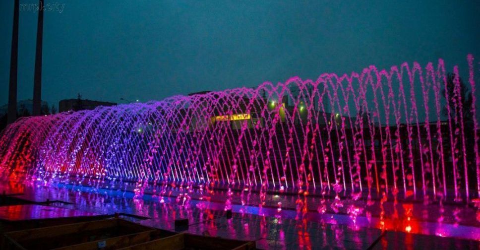 «Сезон фонтанов» в Мариуполе близится к завершению