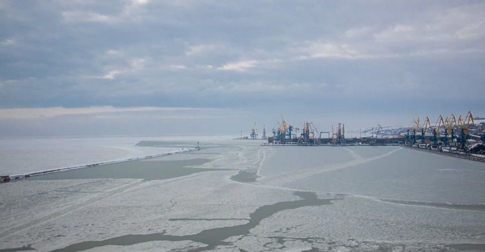 В Мариупольском порту создан штаб ледовых операций (ФОТО)