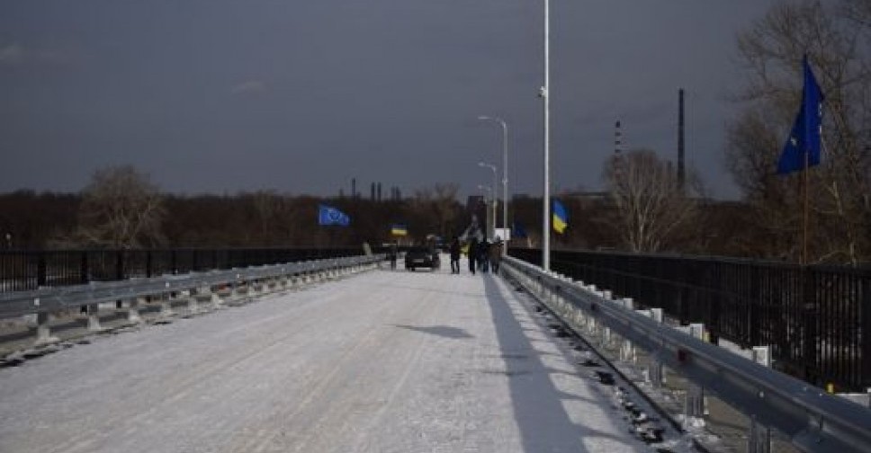 Открыли восстановленный мост между Северодонецком и Лисичанском (ФОТО)