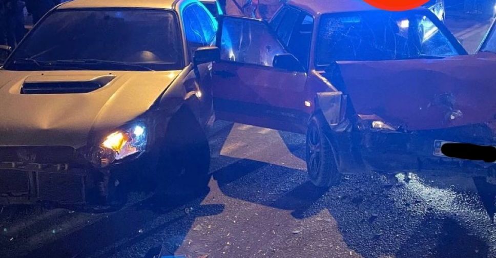 Двое пассажиров и водитель пострадали в ДТП ночью в Мариуполе