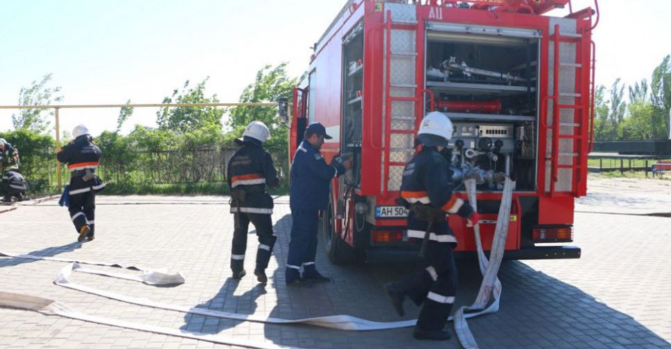 На меткомбинате имени Ильича в Мариуполе проведут противопожарные учения
