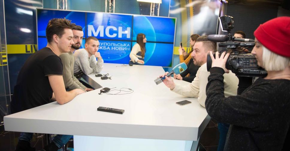 Студенты из Ужгорода в Мариуполе учились создавать 3D-экскурсии и монтировать сюжеты (ФОТО)