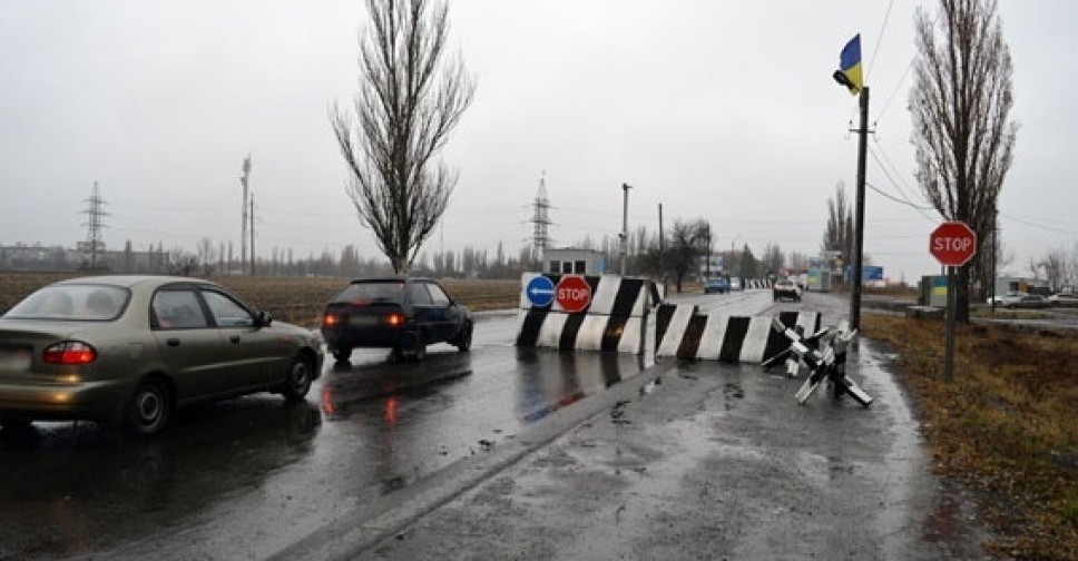 По дороге на Старокрымское кладбище в Мариуполе уберут блокпост
