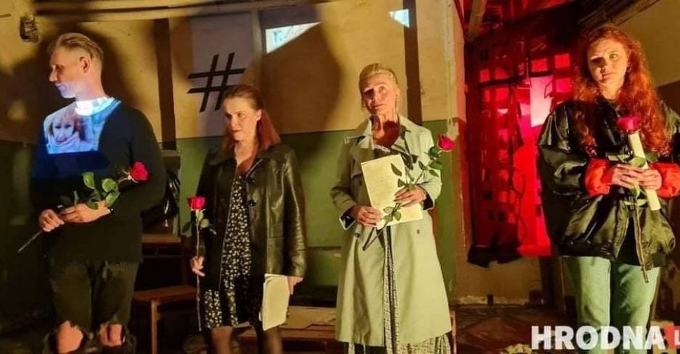 В Вильнюсе состоялся спектакль о Мариуполе 