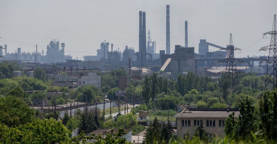 Меткомбинаты Мариуполя остановили доменные печи