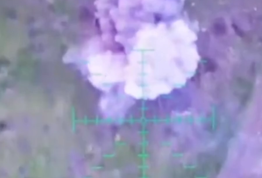 ЗСУ яскраво підірвали російський танк під Бахмутом