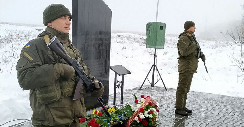 В Донецкой области почтили память погибших при обстреле автобуса под Волновахой (ФОТО)