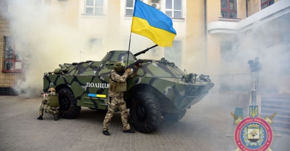 Спецназовцы «отбили» захваченное здание мариупольского порта (ФОТО)