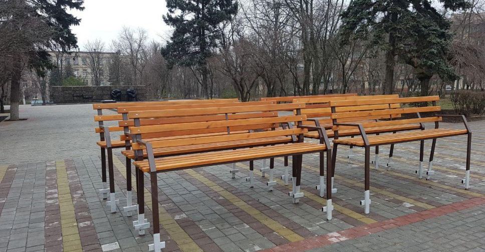 Обновленная аллея в Мариуполе станет комфортнее (ФОТОФАКТ)
