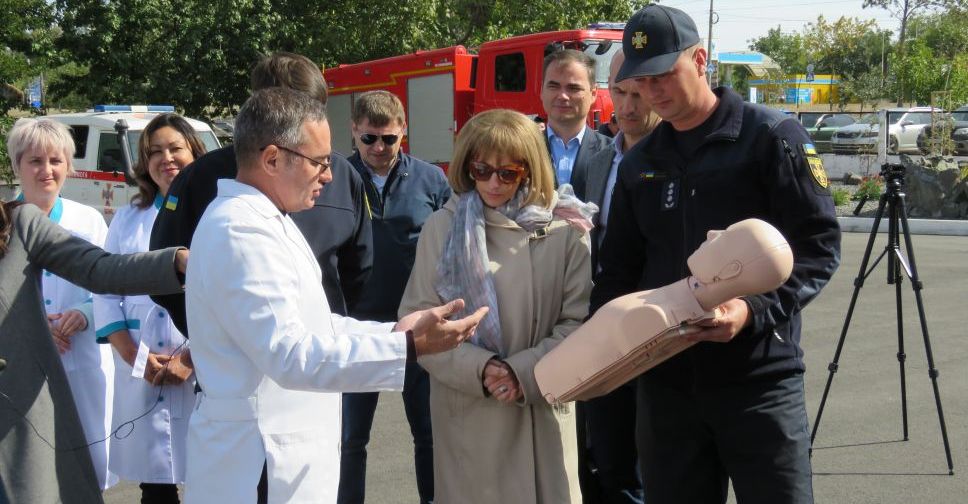 ООН подарили мариупольским спасателям специальное оборудование почти на полтора млн грн (ФОТО)