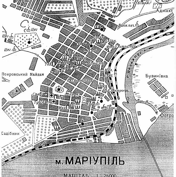 Про що розповів старий план Маріуполя