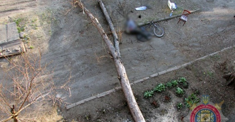 В Донецкой области на велосипедиста упало дерево: парень погиб на месте