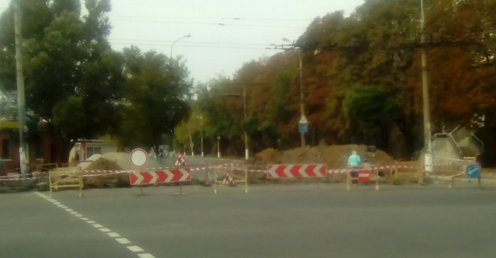 В Мариуполе пустует перекрытая улица Бахчиванджи