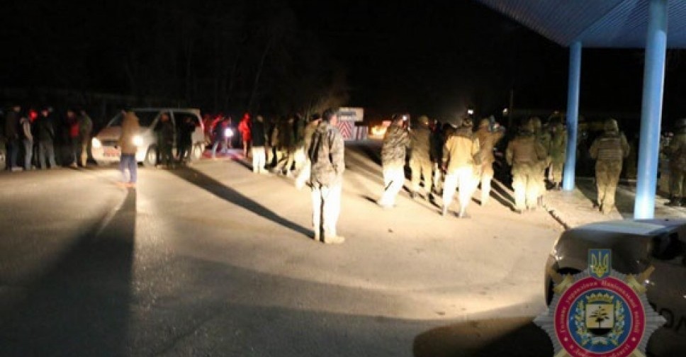 Вооруженные люди на блокпосту в Донецкой области провоцировали полицию