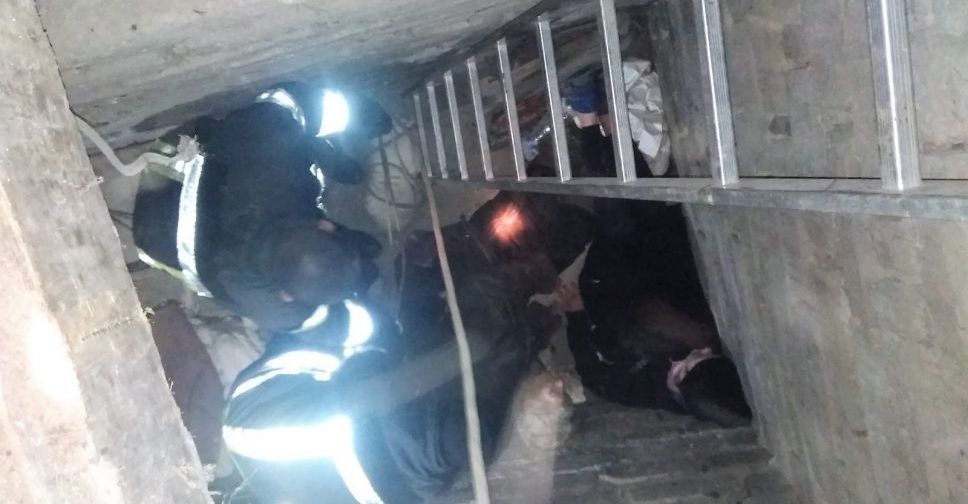 В Мариуполе женщины упали в глубокий подвал
