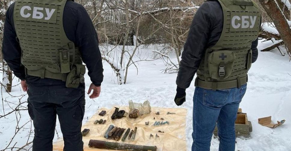 В доме на Донетчине нашли схрон боеприпасов