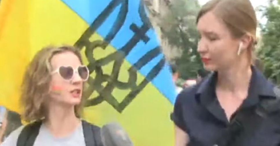 Мариупольчанка на столичном «Марше Равенства»: Мариуполь готов к гей-параду (ФОТО)