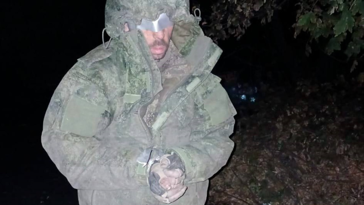 Прикордонники на Донеччині захопили в полон одного з командирів російської чорної мамби