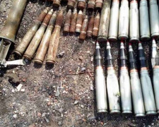 Артснаряды и гранаты: на Донетчине нашли десятки взрывоопасных предметов