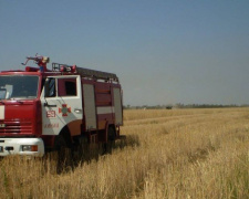 При тушении пожара в Мариуполе погиб спасатель