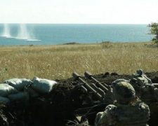 На побережье Азовского моря пограничники применили БТР, Humvee и беспилотники (ВИДЕО)