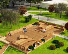 Разрушенная градирня в Мариуполе станет ультрасовременным объектом для молодёжи (ФОТО)