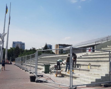 Когда откроется сцена-трибуна на площади Свободы и Мира в Мариуполе?