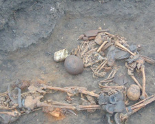 На Донетчине обнаружили боеприпасы и человеческие останки (ФОТО)