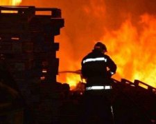 В Мариуполе во время пожара пострадал мужчина