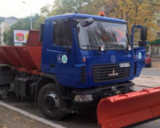 В Мариуполе "отрепетировали" борьбу со снежной стихией (ФОТОФАКТ)