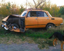 В Мариуполе пьяный водитель легковушки столкнулся с грузовиком (ФОТО)