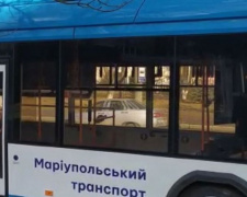 В Мариуполе троллейбусы, следующие из Приморского района, временно изменят схему движения