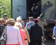 Появилось видео обстрела КПВВ «Гнутово» под Мариуполем (ФОТО+ВИДЕО)
