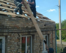 С начала ООС спасатели восстановили 335 домов в Донбассе (ФОТО+ВИДЕО)