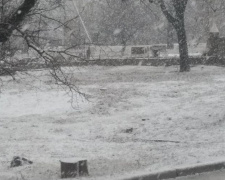 Дождались: в Мариуполе – мокрый снег, по Украине – метели (ФОТО+ВИДЕО)