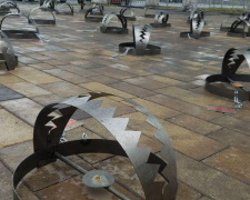 В центре Мариуполя расставили 120 капканов (ФОТО)