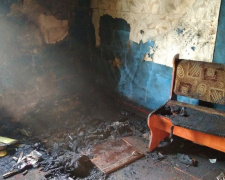 Во время пожара погиб житель Мариуполя (ФОТО)