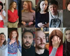 Актеры Драматического театра дистанционно записали для мариупольцев песню про коронавирус (ВИДЕО)