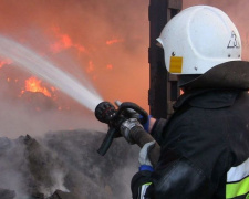 При пожаре в Мариуполе спасли мужчину